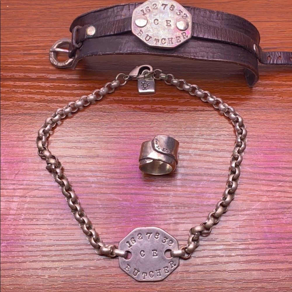 Uno de 50 Silver Ring